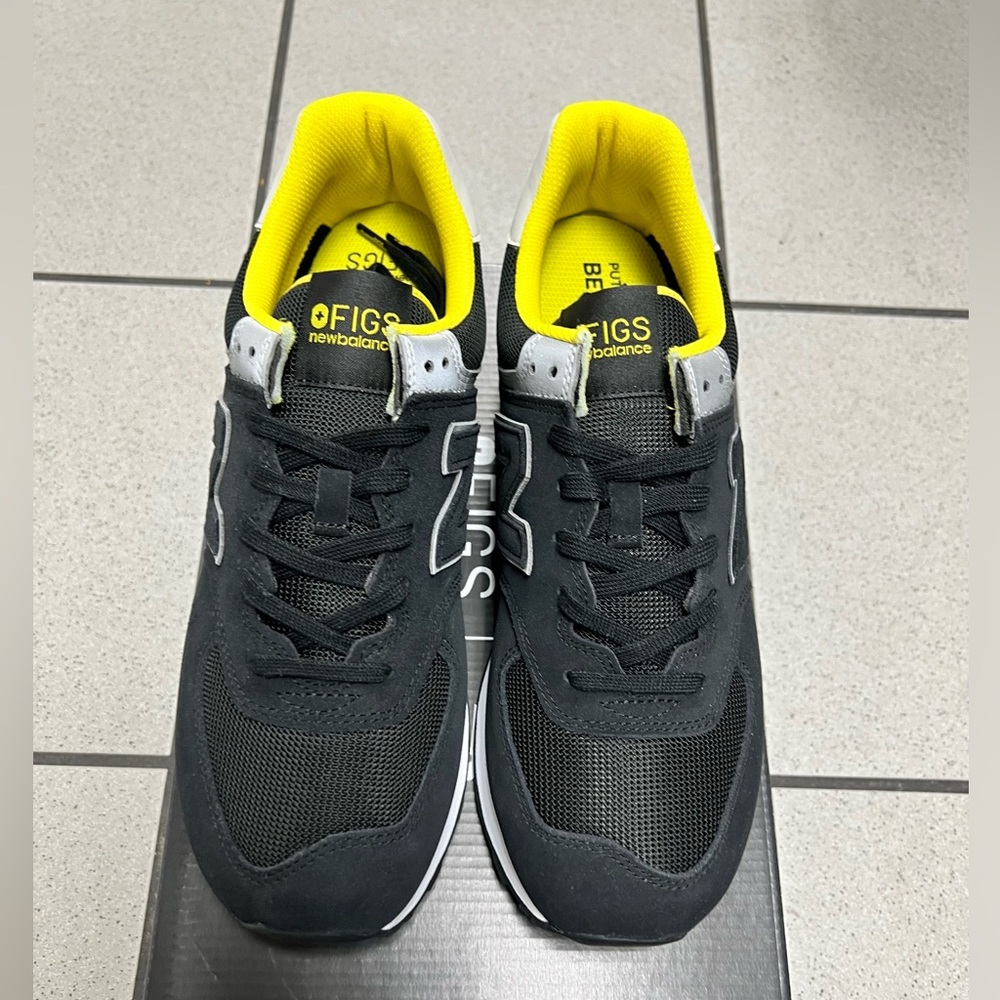NWT New Balance ML574FIG Black Gray
Yellow FIGS 574 Sneakers/ Shoes Men